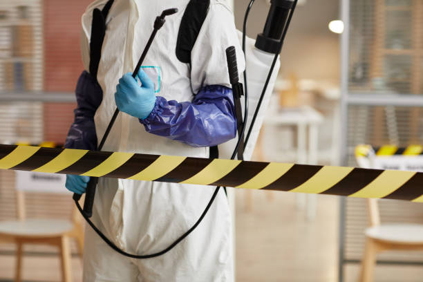 Professional Biohazard technician working in Aurora, TX